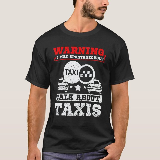 Talk about taxis t shirt (Framsida)