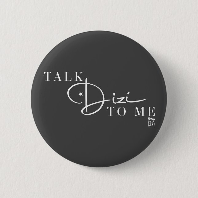 Talk Dizi Script Grått-knapp Knapp (Framsida)