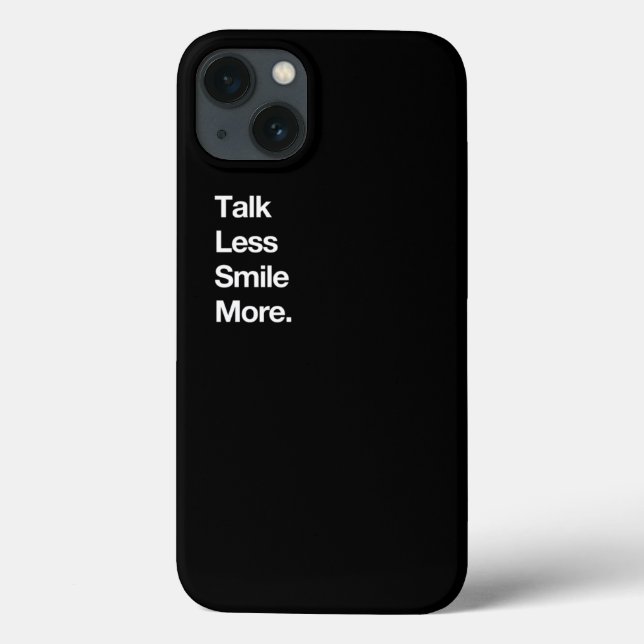 Talk Less Smile More Historic Hamilton Quote Print (Baksida)