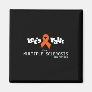 Talk Många Sclerosis Awareness Magnet