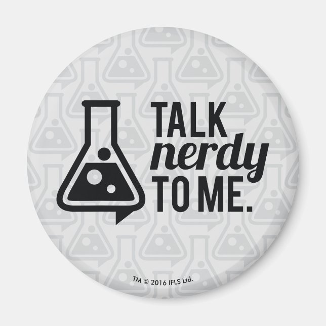 Talk Nerdy Magnet (Framsidan)