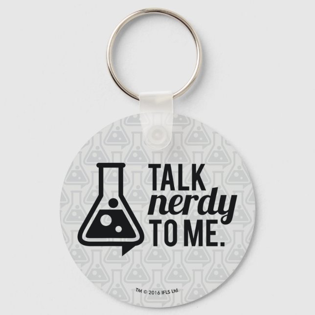 Talk Nerdy Nyckelring (Framsida)
