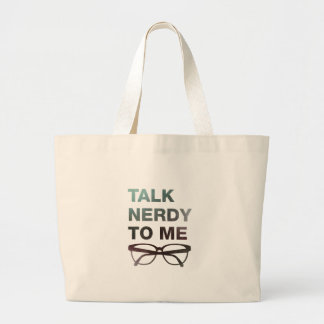 talk nerdy to me jumbo tygkasse