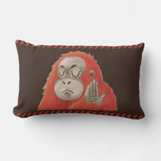 Talk to the Hand Throw Pillow Lumbarkudde