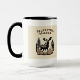 Talkeetna Alaska Moose Mugg