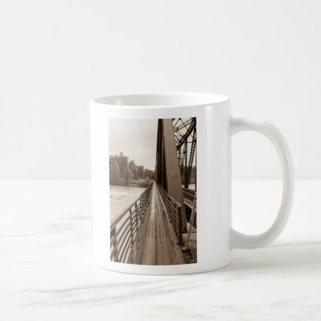 Talkeetna Railroad Bridge Walkway Kaffemugg (Höger)