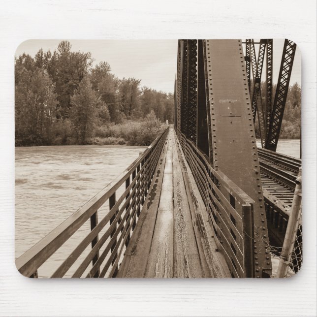 Talkeetna Railroad Bridge Walkway Musmatta (Framsidan)