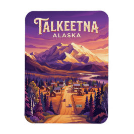 Talkeetna USA Magnet