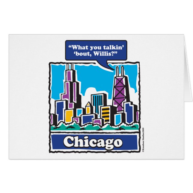 TALKIN-BOUT-WILLIS HÄLSNINGSKORT (Framsidan Horizontal)