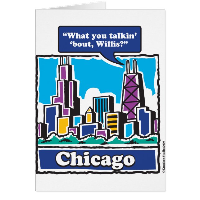 TALKIN-BOUT-WILLIS HÄLSNINGSKORT (Framsidan)