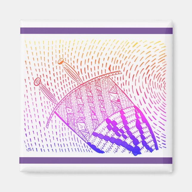 Talking Bees Magnet (Framsidan)