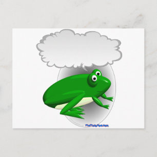 Talking Frog Vykort