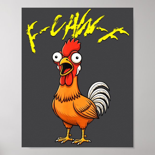 Talking Funny Chicken  Poster (Framsidan)