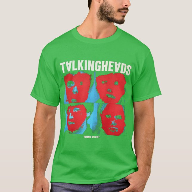 Talking Heads Remain in Light T Shirt (Framsida)