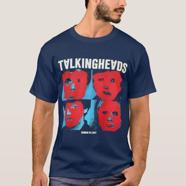Talking Heads Remain in Light T Shirt (Framsida)
