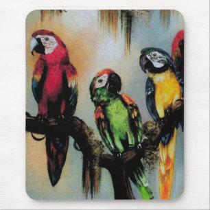 Talking Parrots ~ Mousepad Musmatta