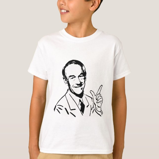 Talking Ron Paul T-shirt (Framsida)