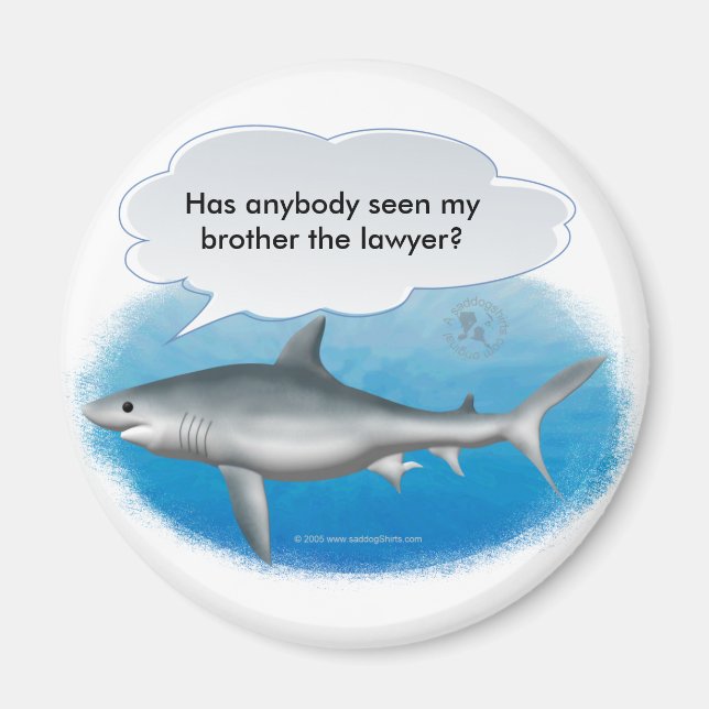 Talking Shark Magnet (Framsidan)