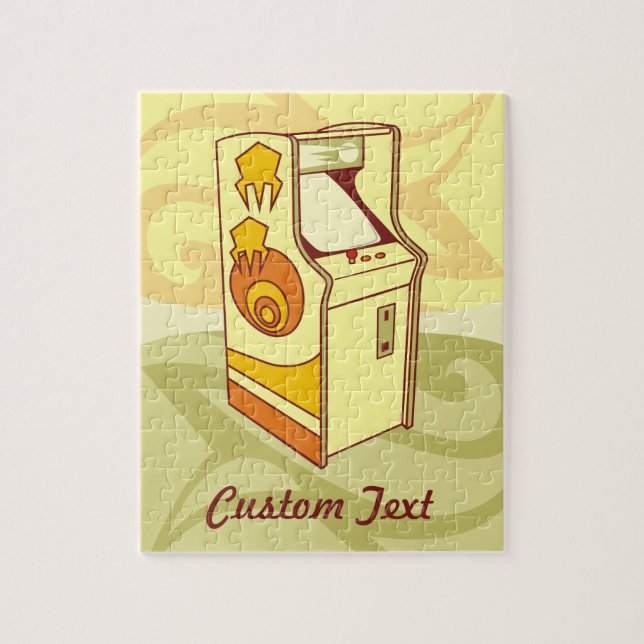 Tall arcade-spel konsolpussel pussel (Vertikal)