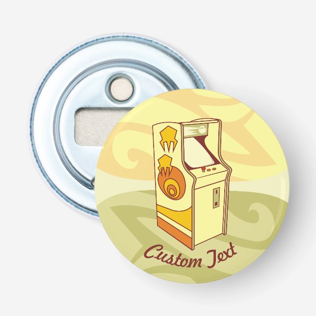 Tall arcade-spelkonsolens flaska-öppnare flasköppnare (Framsidan)