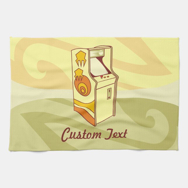 Tall Arcade-spelkonsolhandduk Kökshandduk (Horisontell)