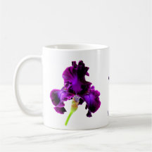 Tall Bearded Iris Coffee Mugg