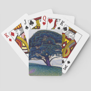 Tall Bonaventure, Oljemålning, Paul Signac Casinokort