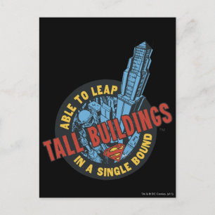 Tall Byggnad Vykort