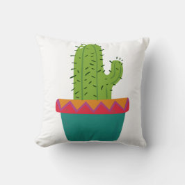 Tall Cactus Pillow Kudde