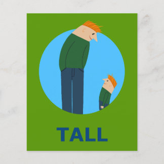 TALL Flashcard för inledande T 1 Syllable Ord