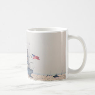 Tall Frakt, Clipper frakt, Sail, U.S. Kusten Guard Kaffemugg