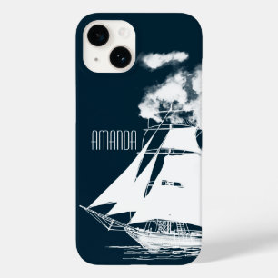 Tall Frakt & Clouds Nautical