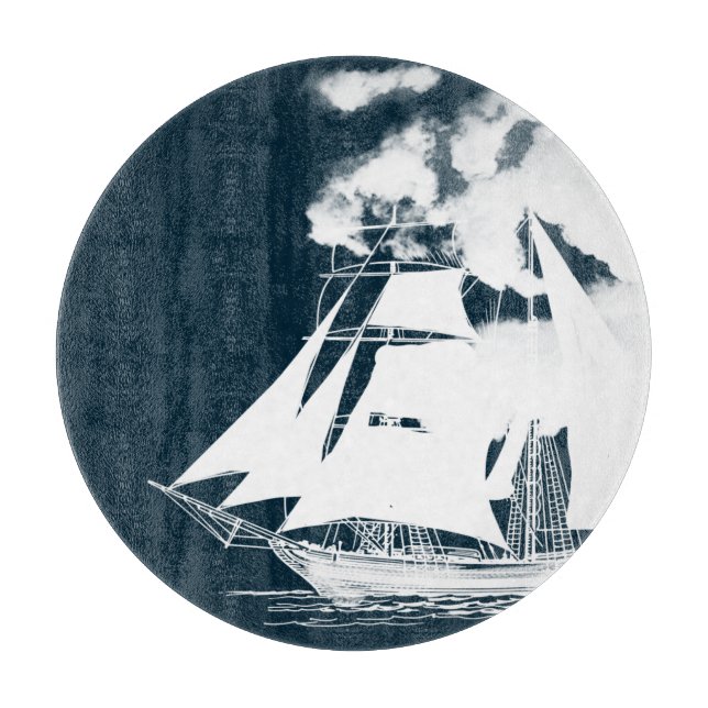 Tall Frakt & Clouds Nautical (Framsidan)