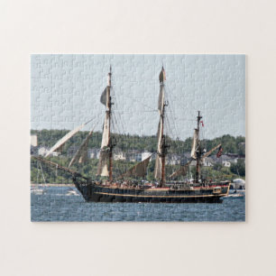 Tall Frakt HMS Bounty Figurehead Photo Pussel