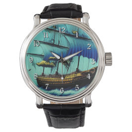 Tall Frakt Nautical Armbandsur