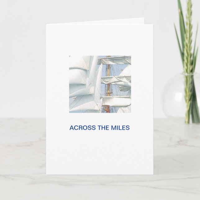 Tall Frakt under segel Kort (Framsida)