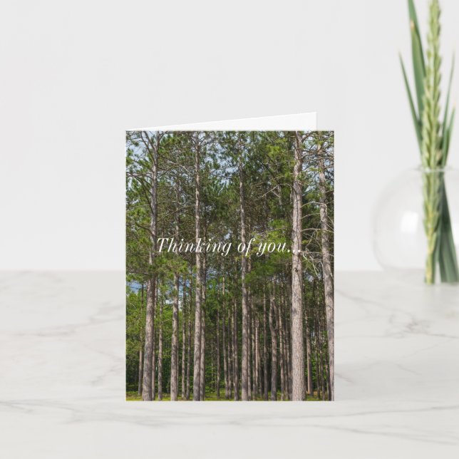 Tall Gräs tänker på ditt kort (Framsida)