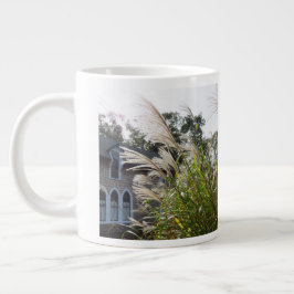 Tall Grasses Arched Windows - Martha's Vineyard Jumbo Mugg