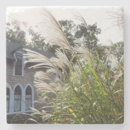 Tall Grasses Arched Windows - Martha's Vineyard Stenunderlägg