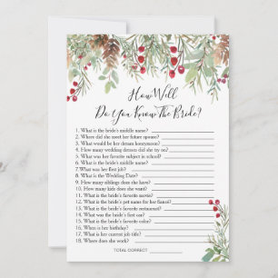 Tall Grönska Hur Väl Känner Du Bröllopsspelet Inbjudningar