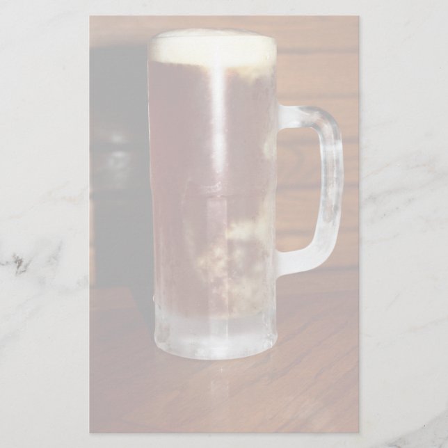 Tall Mugg of Beer Brevpapper (Framsida)