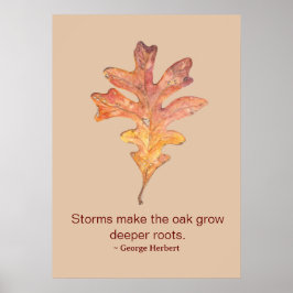 Tall Oak Löv Poster