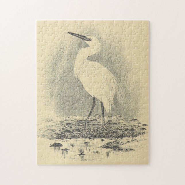 Tall Permanent Bird Puzzle Pussel (Vertikal)