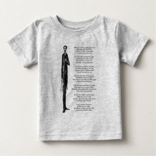 Tall President Abraham Lincoln Cute Vintage Rhyme T Shirt