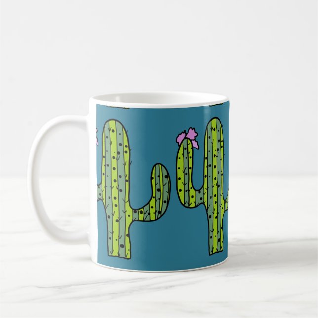 Tall & Prickly cactus mugg (Vänster)
