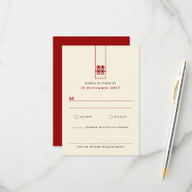 Tall Rectangle Dubbla Happity Chinese Bröllop