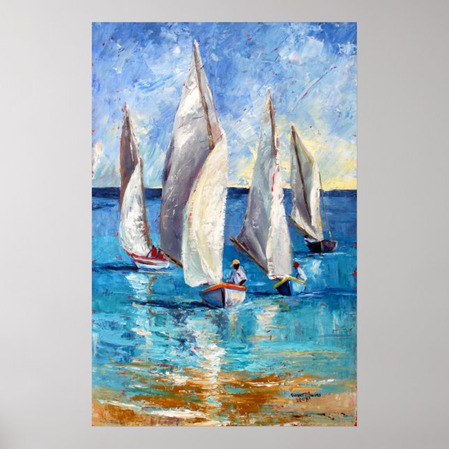 Tall Sails Poster (Framsidan)