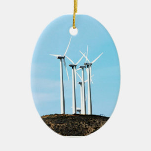 Tall Turbines Julgransprydnad Keramik