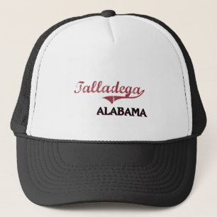 Talladega Alabama stadsklassiker Truckerkeps