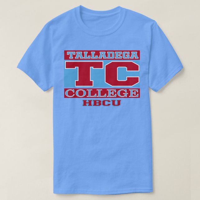 Talladega College Apparel T Shirt (Design framsida)